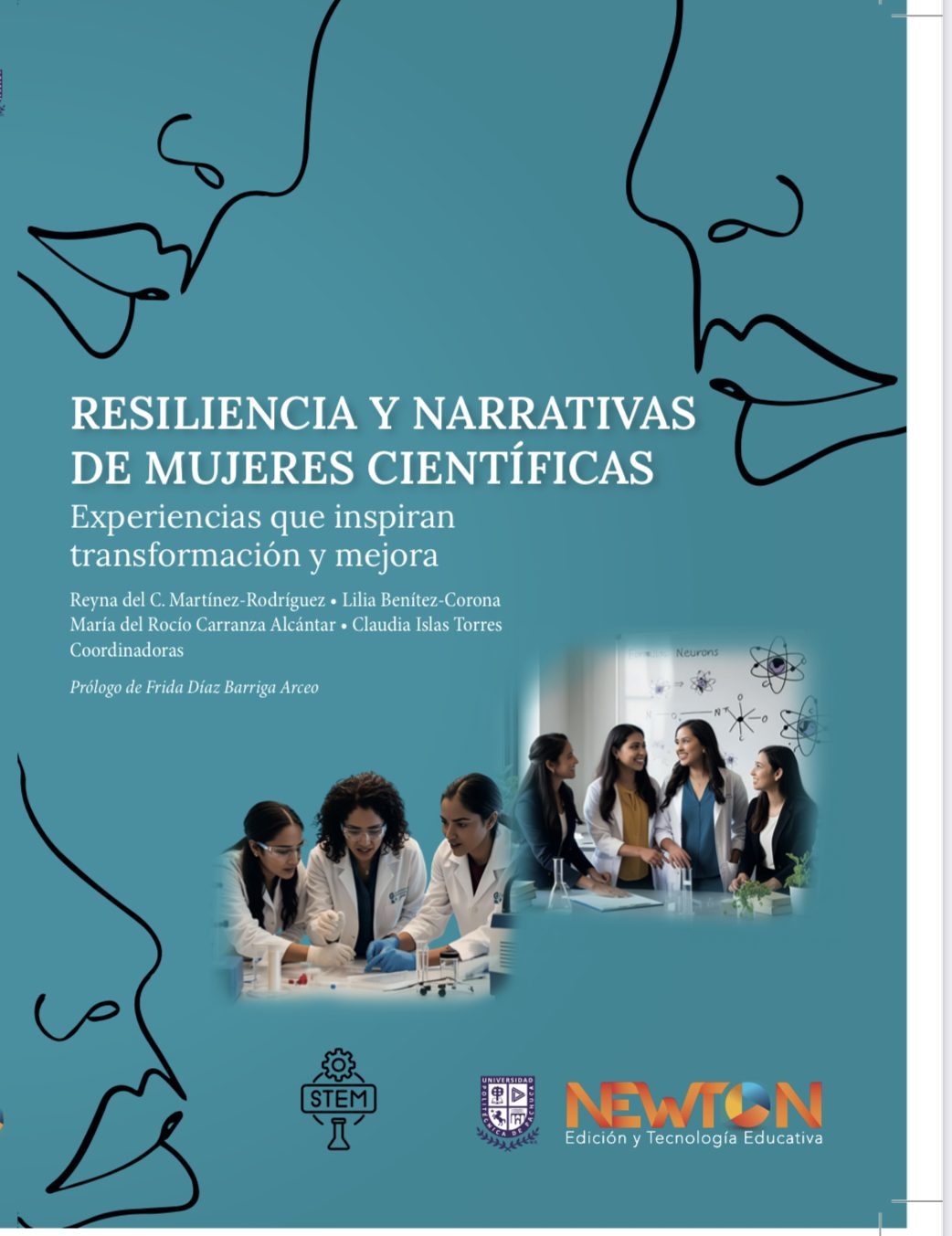 Portada del libro Resiliencia y Narrativas de Mujeres Científicas de Martínez Rodríguez Reyna del Carmen, Benítez Corona Lilia, Carranza Al… et al.